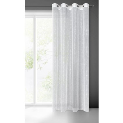 ZÁCLONA BECKY 140X250 CM BIELA