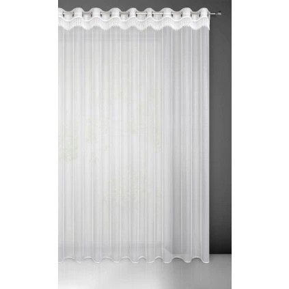 ZÁCLONA SARI 1 350X250 CM BIELA