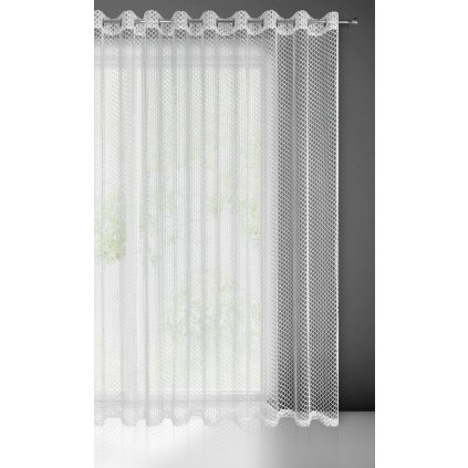 ZÁCLONA AIDEN 300X250 CM BIELA