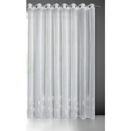 ZÁCLONA ARLES 300X250 CM BIELA