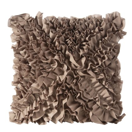 OBLIEČKA NA VANKÚŠ MIRENA 45X45 CM TMAVOBÉŽOVÁ