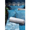 OBLIEČKA NA VANKÚŠ LIMITED COLLECTION LOTOS4 45X45CM TYRKYSOVÁ A ZLATÁ