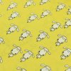 Bavlna vzorovaná -Ovečky žltá