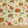 Bavlna vzorovaná Vianoce - Čas Vianoc