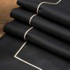 15106 5 obrus madele 40 x 140 cm cierny