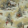 Gobelín - Vianoce Zimná krajinka