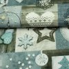 Bavlna digital - Vianoce Patchwork Time For Home