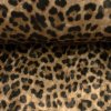 Zamat Velvet digital - Leopard hnedá