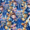Teplákovina digital - Paw patrol modrá