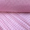 Tyl elastický "4-way" s bodkou - Ružová staroružová
