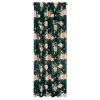 134592 3 zaves rose na paske 135x270 cm tmavozeleny