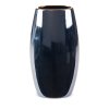 VÁZA AMORA1 19X12X35 CM MODRÁ