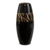 VÁZA SELENA 14X34 CM ČIERNA