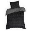 POSTEĽNÉ OBLIEČKY D91 TIFFANY 220 X 200 CM ČIERNE