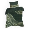POSTEĽNÉ OBLIEČKY PREMIUM 3 160X200 CM TMAVOZELENÉ