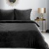 POSTEĽNÉ PRÁDLO FLANO 140X200 70X80/X1 CM ČIERNE