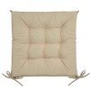 VODEODOLNÝ PODSEDÁK GARDEN S PREŠÍVANÍM 40X40X5 BÉŽOVÝ