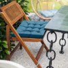 VODEODOLNÝ PODSEDÁK GARDEN S PREŠÍVANÍM 40X40X5 BÉŽOVÝ