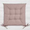VODEODOLNÝ PODSEDÁK GARDEN S PREŠÍVANÍM 40X40X5 PÚDROVÝ