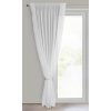 ZÁCLONA LUISA RIASIACA PÁSKA 140 X 270 CM BIELA
