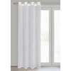 ZÁCLONA AMIRA NA KRÚŽKOCH 140 X 250 CM BIELA