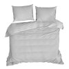 POSTEĽNÁ SÚPRAVA PASY 160X200 CM, VANKÚŠ 70X80 CM/2KS SIVÁ