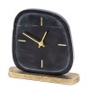 DEKORATÍVNE HODINY 107305 24X5X22CM ČIERNE