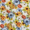 Loneta vzorovaná - Tekvice a slnečnice