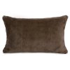 OBLIEČKA NA VANKÚŠ NINA 30X50CM TMAVOHNEDÁ