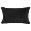 OBLIEČKA NA VANKÚŠ NINA 30X50CM ČIERNA