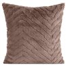OBLIEČKA NA VANKÚŠ KATE 45X45CM TMAVOBÉŽOVÁ