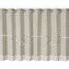 VITRÁŽKOVÁ ZÁCLONA VERONICA NA PÁSKE 150X60CM BÉŽOVÁ