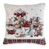 Obliečka na vankúš Gobelín CHENILLE 42/42 cm - Vianoce cookies