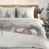 VIANOČNÉ POSTEĽNÉ OBLIEČKY INVERNO 220X200CM 70X80CM/X2