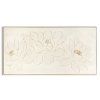 OBRAZ 700  62X122 CM KRÉMOVÝ
