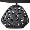 LAMPA DAKOTA 25X16X40 CM ČIERNA