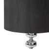 LAMPA NIKI (01) 36 X 23 X 61 CM strieborná