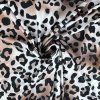 Elastický úplet na legíny a dresy - Leopard