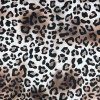Elastický úplet na legíny a dresy - Leopard