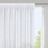 HOTOVÁ ZÁCLONA ELPIDIA NA PÁSKE 350X150CM BIELA