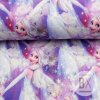 Teplákovina digital - Frozen Elsa fialová
