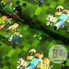 Teplákovina digital - Minecraft  -Zelená