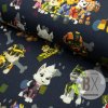 Teplákovina digital - Paw Patrol  - Modrá tmavá