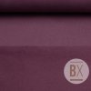 Teplákovina počesaná - Fialovo bordová