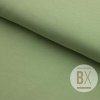 Teplákovina s lycrou - Zelená khaki svetlá