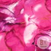 Tričkovina digital - Fuchsia Marble Flower