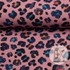 Tričkovina digital - Leopard staroružová tmavá