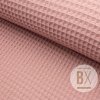 Bavlna Vafla Organic - Ružová staroružová