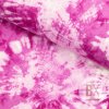 Tričkovina viskóza - Batika ružová magenta