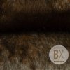 Umelá kožušina ASTORIE - Hnedá tmavá